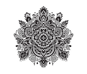 Mehndi lace vector design,awesome Mehndi lace svg,high resolution printable Mehndi lace artwork