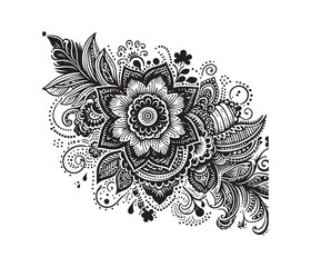 Mehndi lace vector design,awesome Mehndi lace svg,high resolution printable Mehndi lace artwork