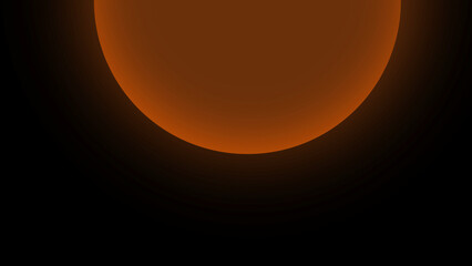 abstract background with sun orange circle wallpaper