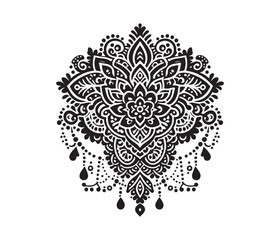 Mehndi lace vector design,awesome Mehndi lace svg,high resolution printable Mehndi lace artwork