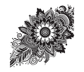 Mehndi lace vector design,awesome Mehndi lace svg,high resolution printable Mehndi lace artwork