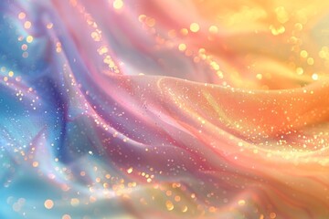 Shimmering holographic gradient background