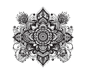 Mehndi lace vector design,awesome Mehndi lace svg,high resolution printable Mehndi lace artwork