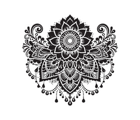 Mehndi lace vector design,awesome Mehndi lace svg,high resolution printable Mehndi lace artwork