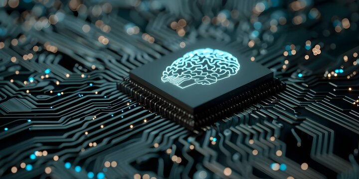 Graphical User Interface for Deep Learning Artificial Intelligence Interface. Concept Deep Learning, Artificial Intelligence, Graphical User Interface, Interface Design