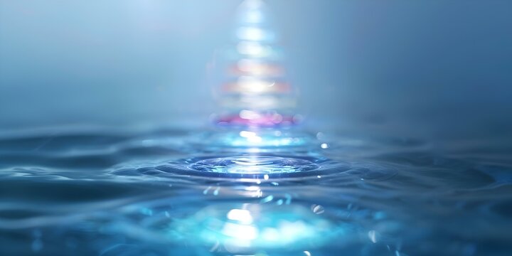 Spiritual meditation background with chakras prana and the universes cosmic energy. Concept Meditation, Chakras, Prana, Cosmic Energy, Spiritual Background