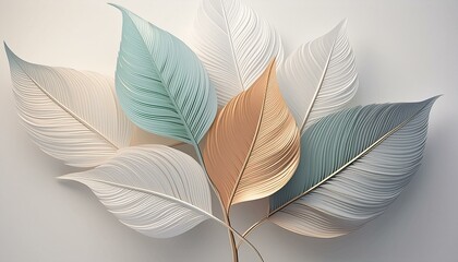 feather on a black background