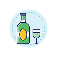 Green Beer vector icon