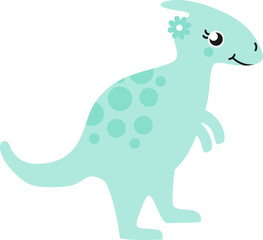 Pretty Girly Dinosaur Graphic