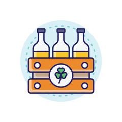 Beer Box vector icon
