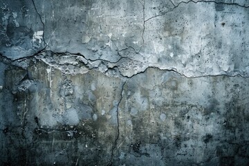 Obraz premium Grunge concrete wall with crack for design background.