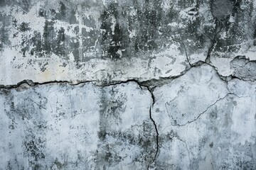 Obraz premium Grunge concrete wall with crack for design background.