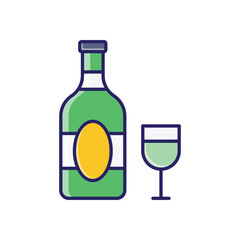 Green Beer vector icon