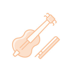 Fiddle vector icon