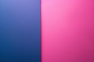 Obraz premium Vibrant Blue and Pink Color Block Background for Modern Design Projects