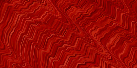 Light Orange vector texture with wry lines.