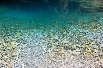 Lake in the Prokletije mountains in Montenegro
