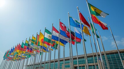 Obraz premium flags of countries
