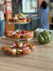 catering buffet table