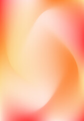 Blurred abstract background. Mesh gradient. Standard poster size. Background for banner, brochure, booklet. Colorful, red, orange, yellow, beige
