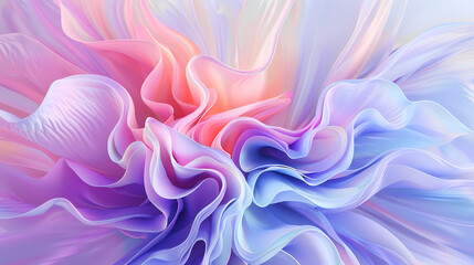Obraz premium abstract background with pastel rainbow flower