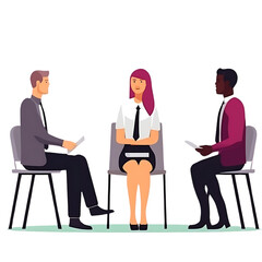 Fototapeta premium Job interview