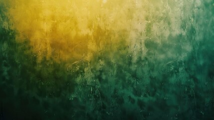 Fototapeta premium Degraded background. Green and yellow colors. Gradient of colors.