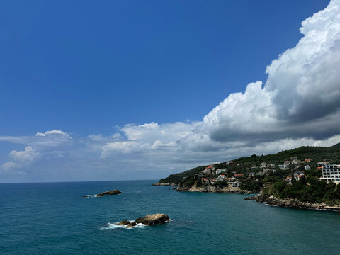 Montenegro Adriatic sea Ulcinj town
