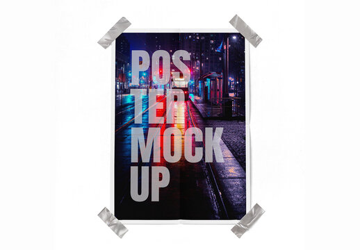 Wall Poster Mockup