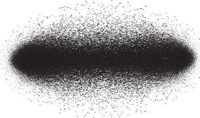 Sprayed black line .Graffiti art design . Noise dispersion logo . Spray effect .Grunge, grainy, gritty texture . Distressed element .vector . Line with shadow effect