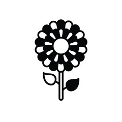 Flowers vector icon
