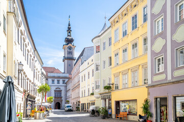 Minoritenkirche, Altstadt, Linz, Österreich 