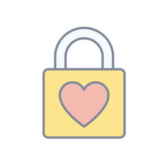 Lock vector icon