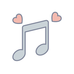 Love Song vector icon