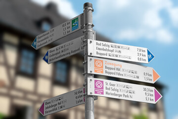 Sehenswerte Wanderziele in Boppard am Rhein, Wanderwegweiser