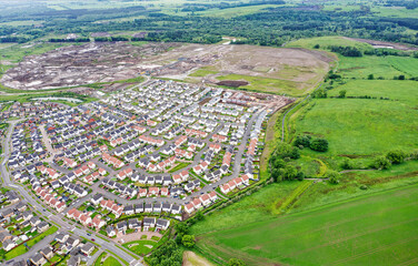 New housing development at Dargavel in Bishopton