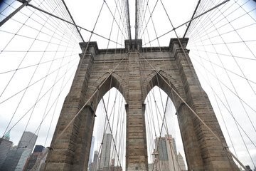 Fototapeta premium city bridge city Brooklyn
