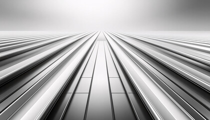 Obraz premium 黒と白のメタリック 背景画像 Generative AI