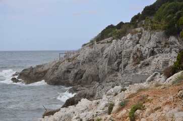 roccia, mare