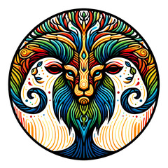 Colored animal themed pattern texture on white backround