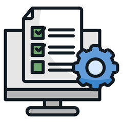 Project Management  Icon Element For Design