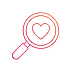 Searching vector icon