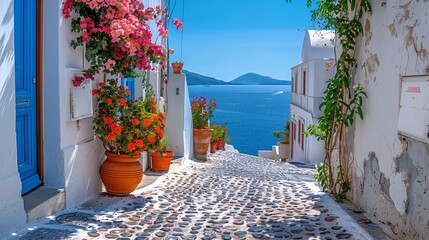 old streets of greece