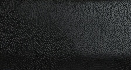 Black leather texture background.