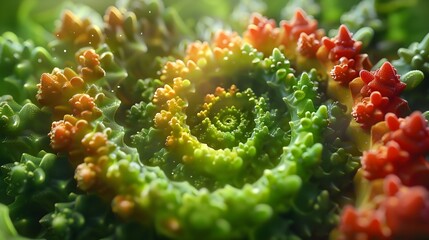 Plants Displayed In A Fibonacci Sequence Sacred Geometry Alignment Arrangement