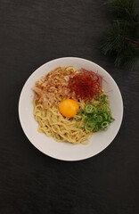卵かけ麺