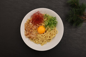 卵かけ麺