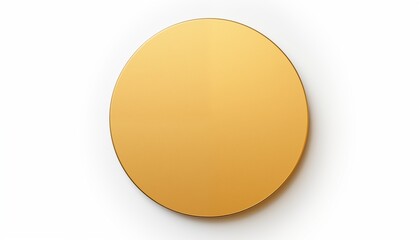 gold circle round
