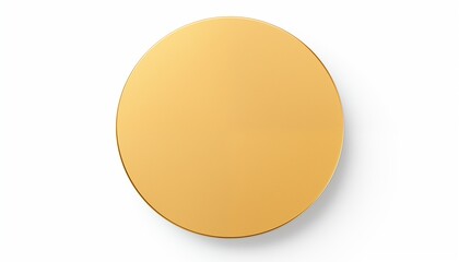 gold circle round