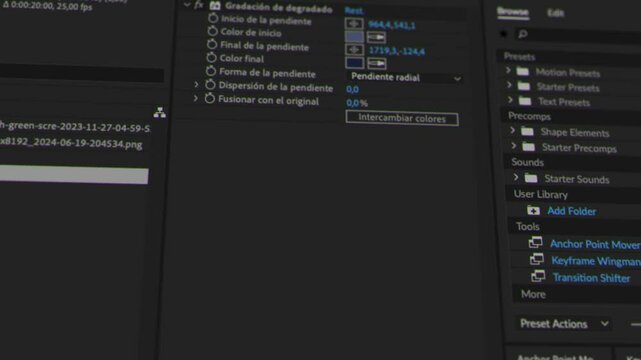 Pantalla programa de creaci&oacute;n art&iacute;stica.